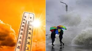  देशभर में बदला मौसम का मिजाज कहीं बारिश तो कहीं बढ़ रही गर्मी 