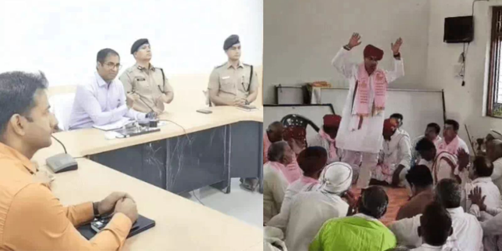 गुर्जर महापंचायत से पहले तनाव: प्रशासन से वार्ता, आरक्षण समिति ने बनाई दूरी